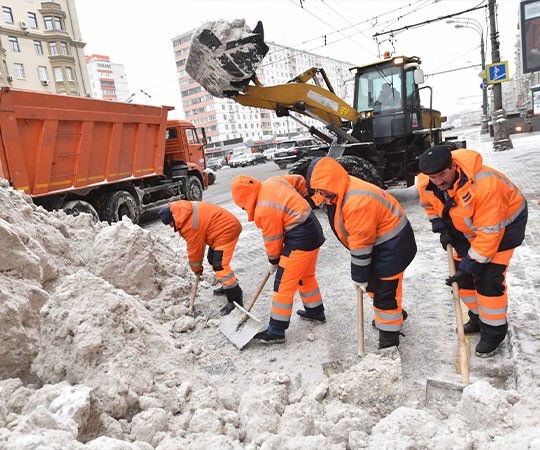 Уборка снега в Кисловодске и  Ставропольском крае