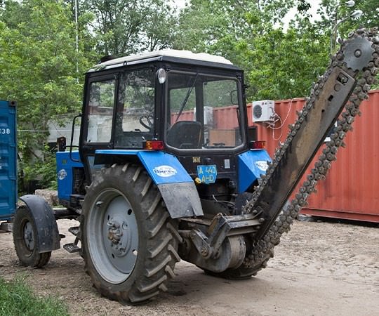 Траншеекопатель в аренду в Кисловодске и  Ставропольском крае